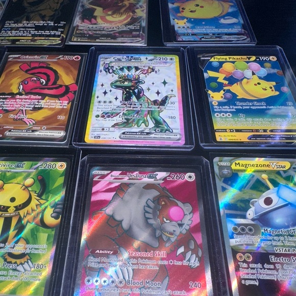 Pokemon Card Lot 60 OFFICIAL TCG Cards 15 HOLOS  + 2 IR/VSTAR / VMAX/IR OR EX - Picture 2 of 15